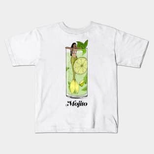 Mojito Mermaid Kids T-Shirt